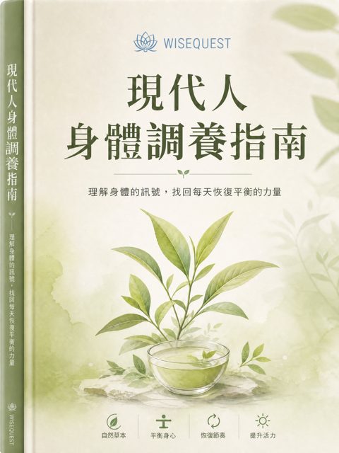 《現代人身體調養指南》封面
